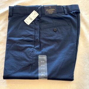 Brooks Brothers Lightweight Advantage Chino Clark Fit Navy 32x34 NWT